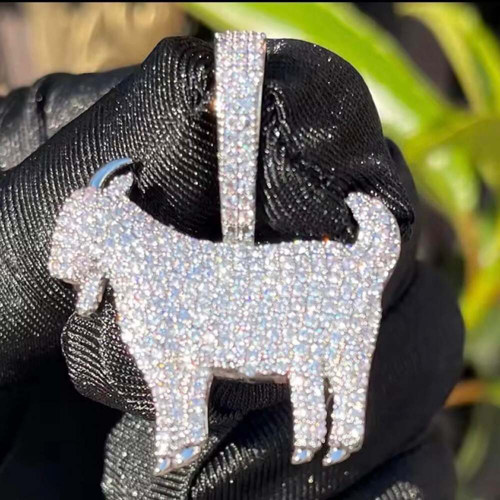 Goat Pendant With Rope Chain- Choose 18”, 20” or 24”
